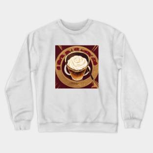 Coffee Vintage Since Cafe Retro Crewneck Sweatshirt